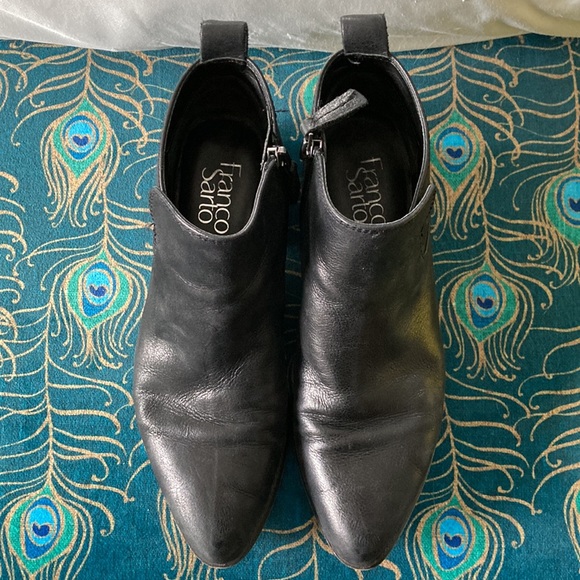 Franco Sarto Damien Women's Leather Booties - Picture 3 of 11